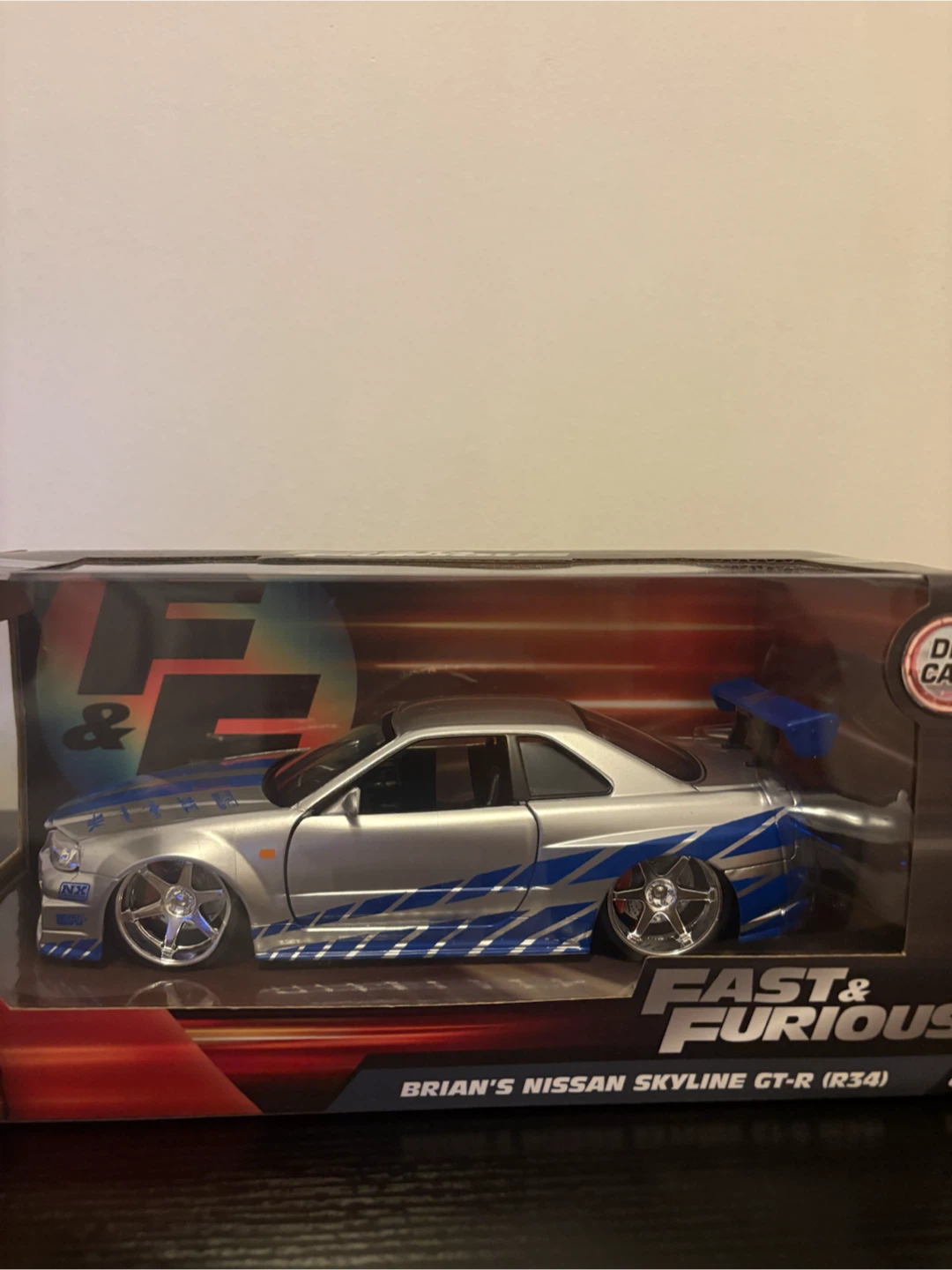Fast & Furious Brian's Nissan Skyline GT-R (R34) Die-Cast Car