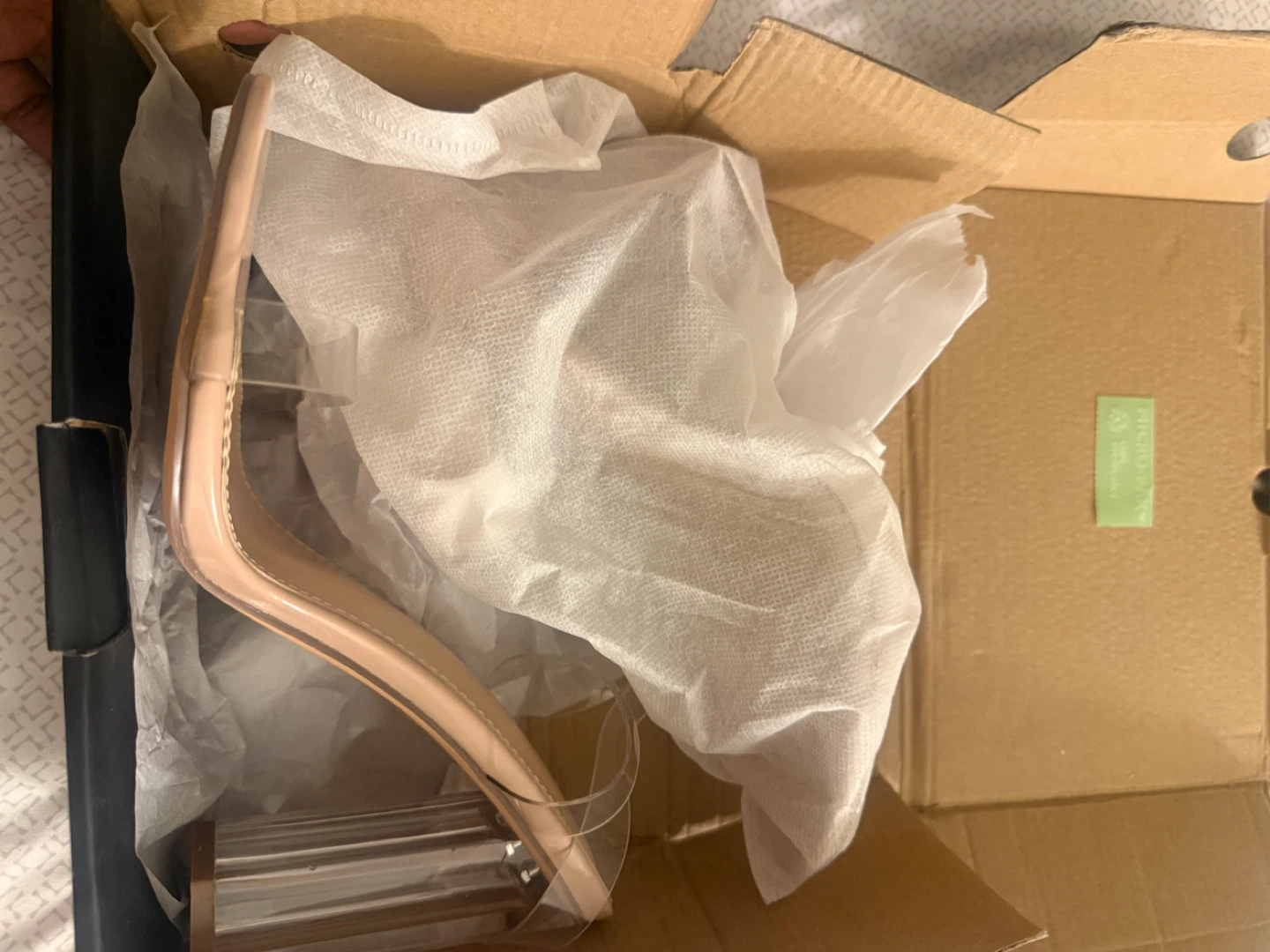 Fashion Nova "The Glass Slipper" Heels - photo 3