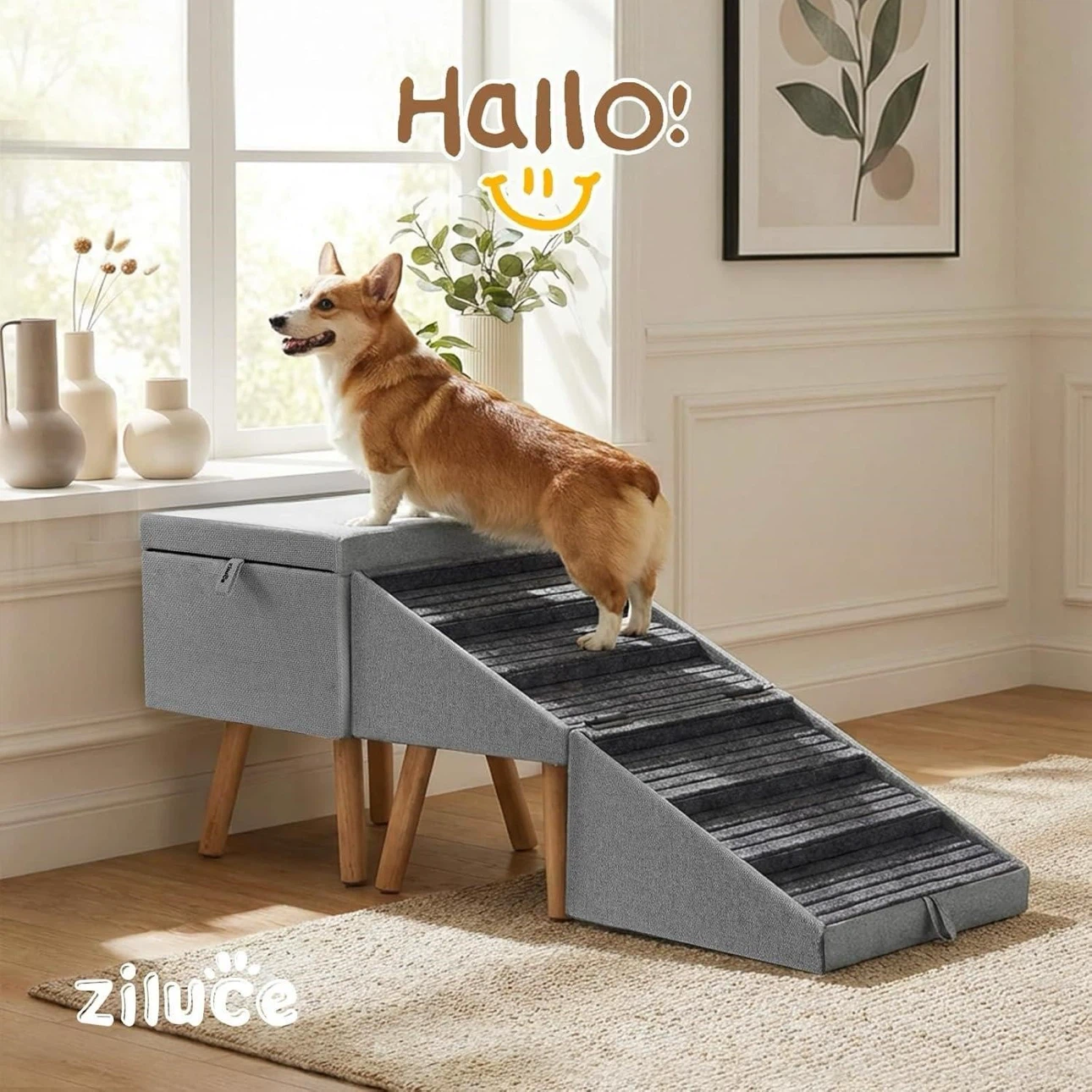 2 Brand New Dog Ottoman Ramps New in Boxes $65 ea or $120 - photo 2