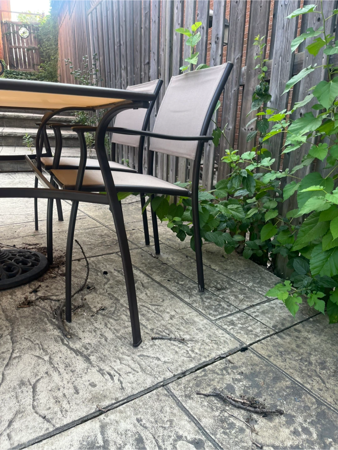 Patio Dining Set with Table and Chairs - photo 4