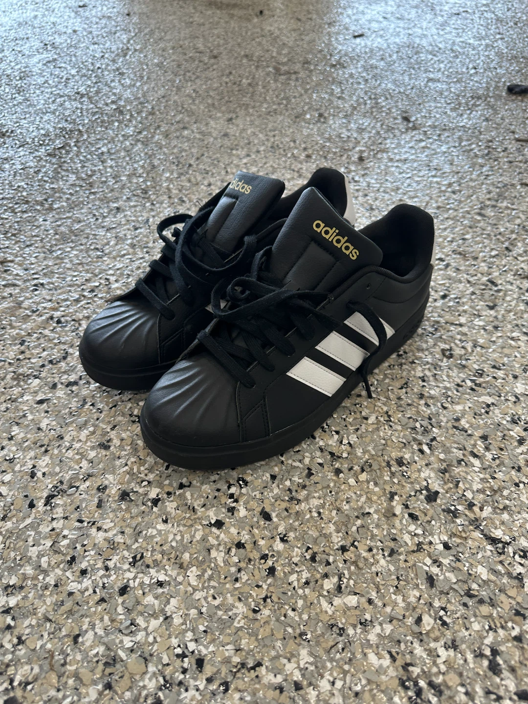 Adidas Superstar Shoes - Black/White