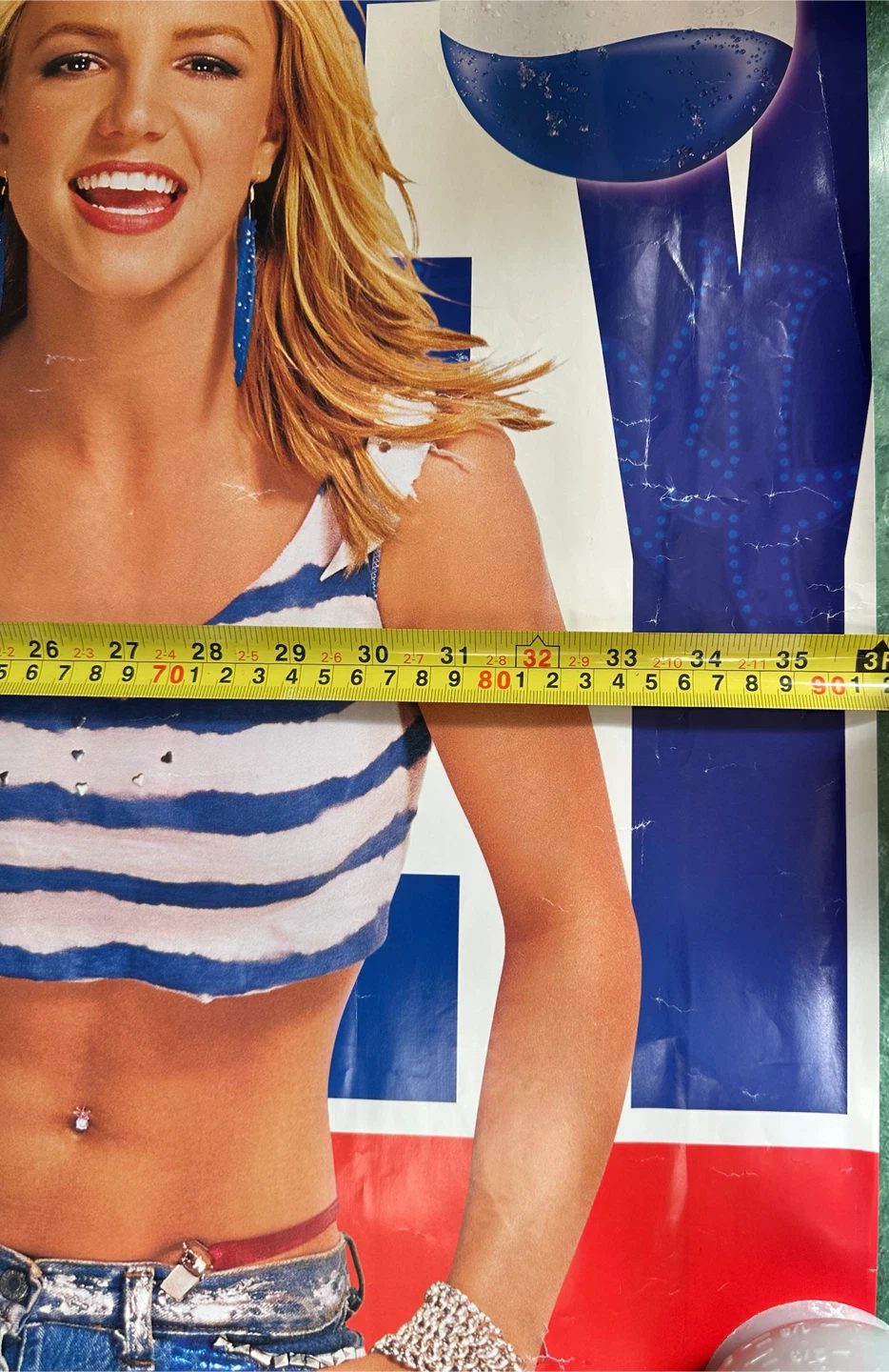 Britney Spears 2001-2002 World Tour Poster - photo 2