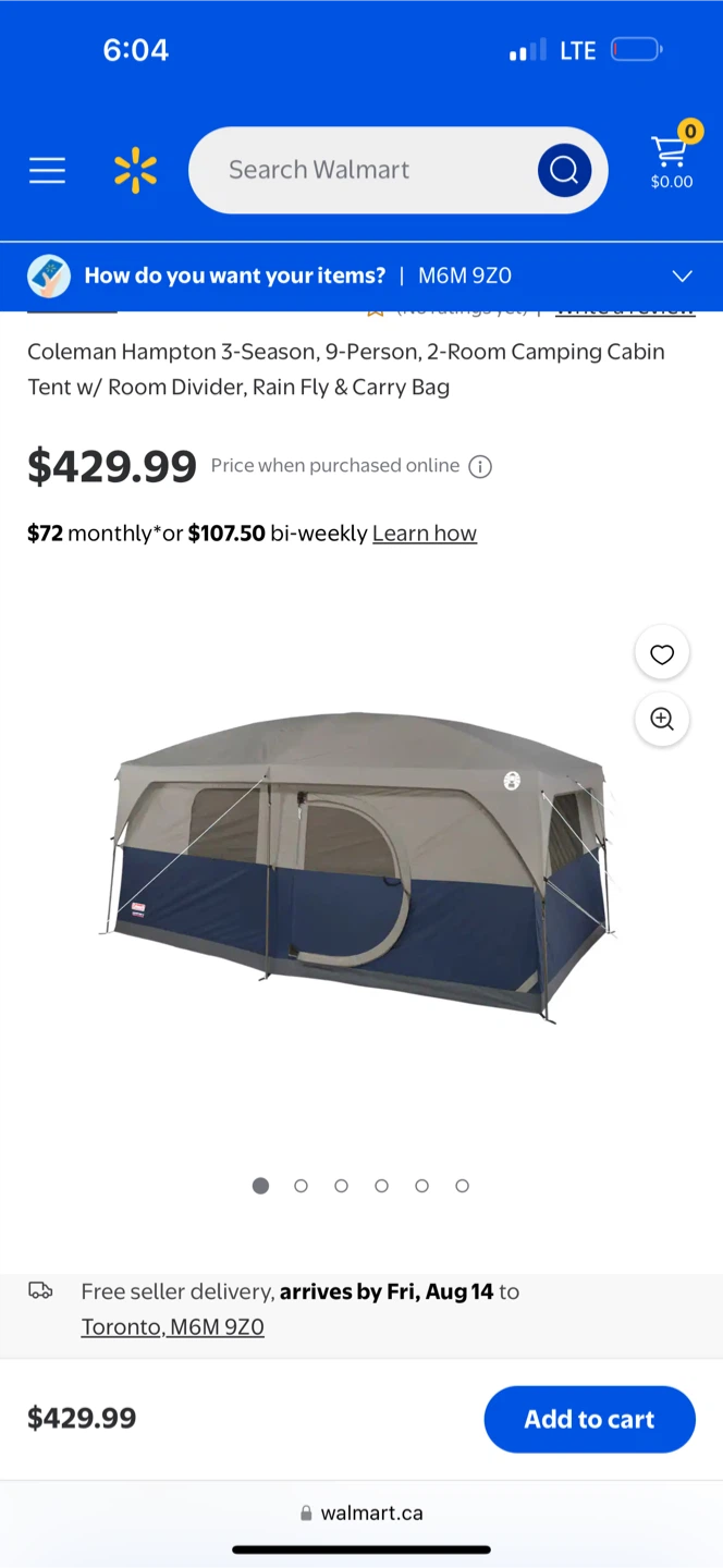 Coleman Hampton 3-Season 9-Person Tent - photo 2