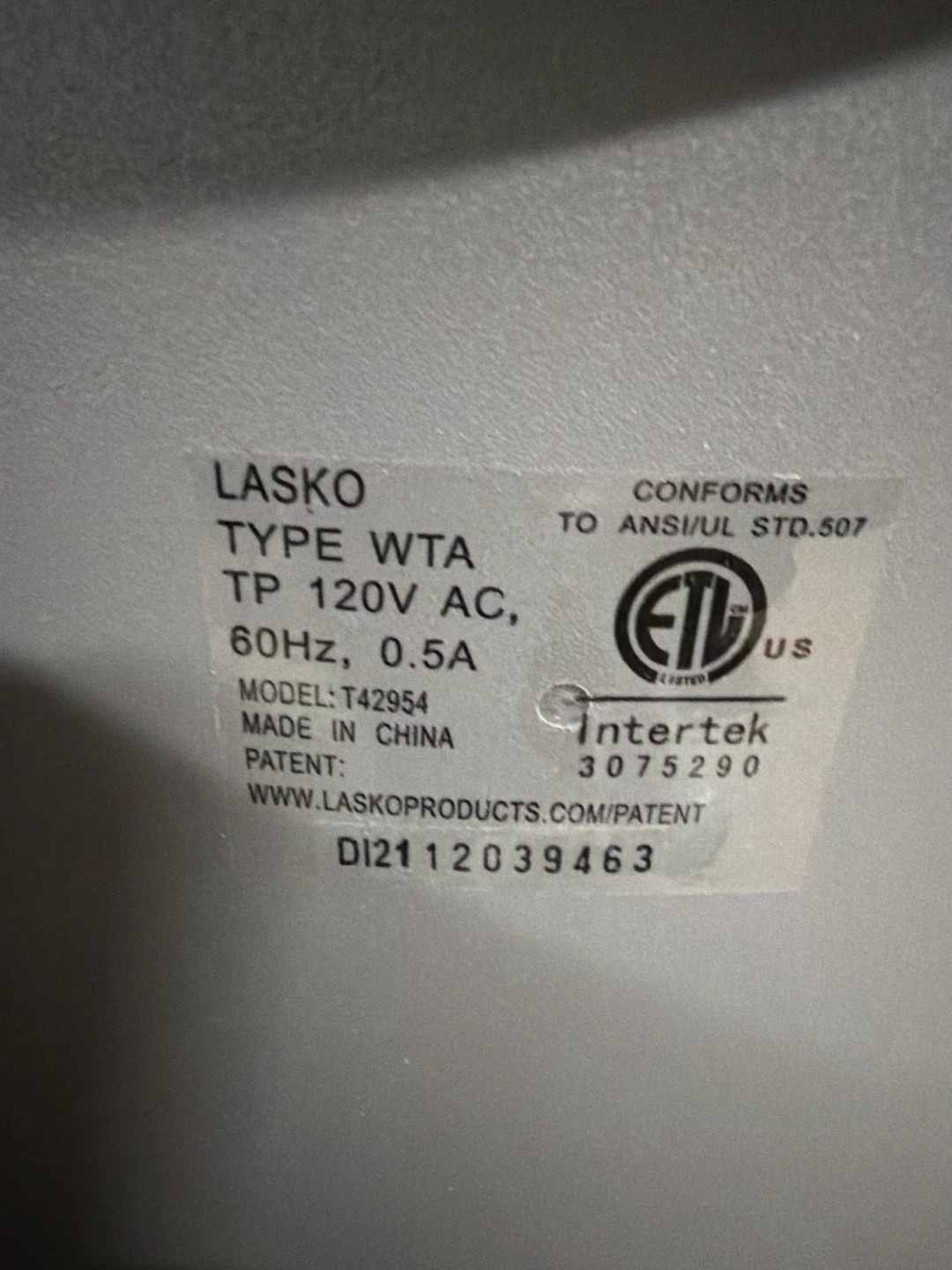 Lasko Tower Fan - photo 2