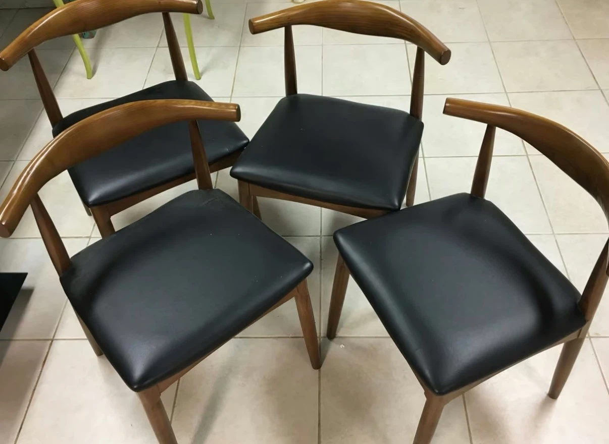 Mid-Century Modern Dining Chairs (Set of 4) - photo 2