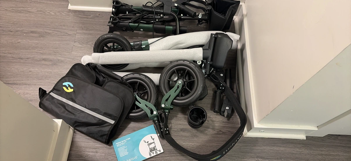 Helavo Upright Rollator Walker - photo 3
