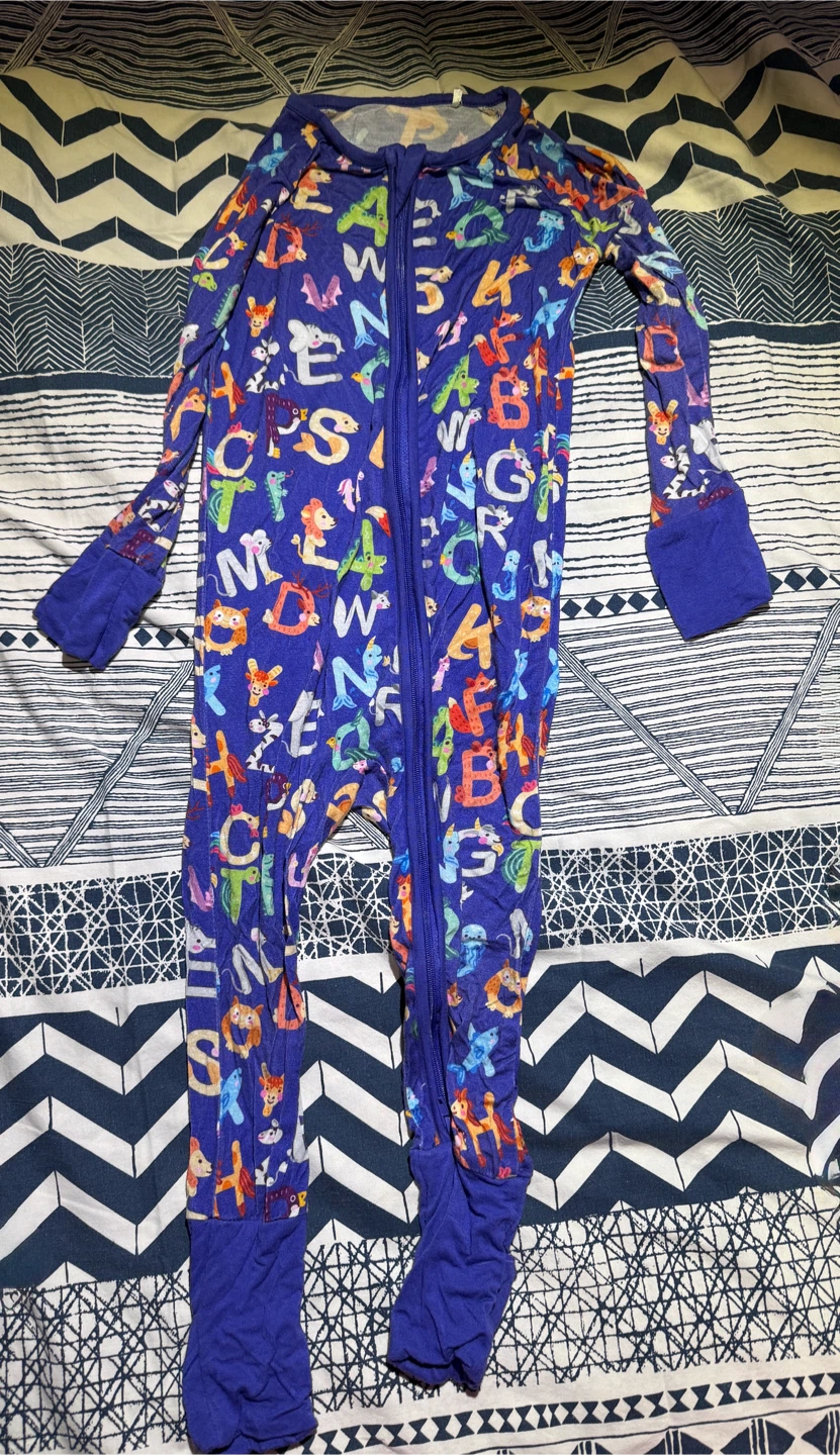 Bluey and Alphabet Print Pajamas Bundle 2-3T