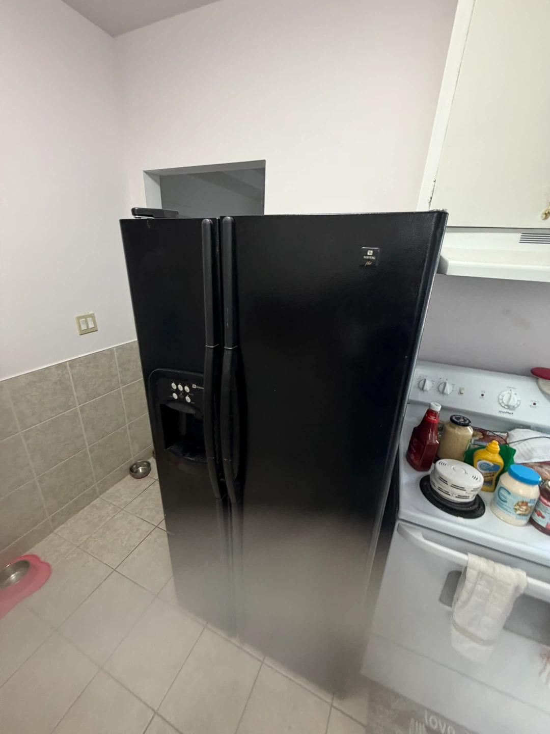 Black Maytag Side-by-Side Refrigerator - photo 4