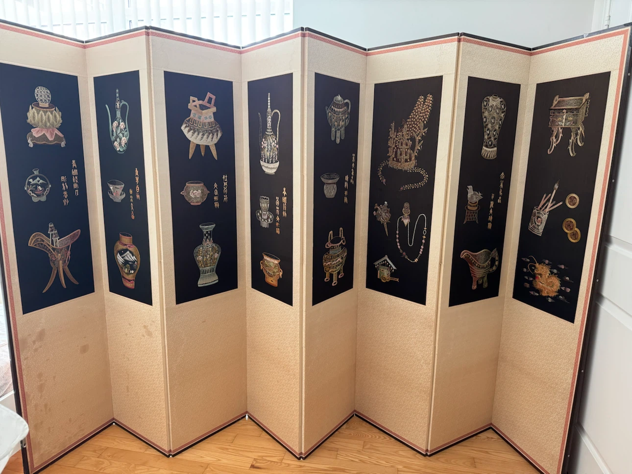 Decorative Room Divider Screen