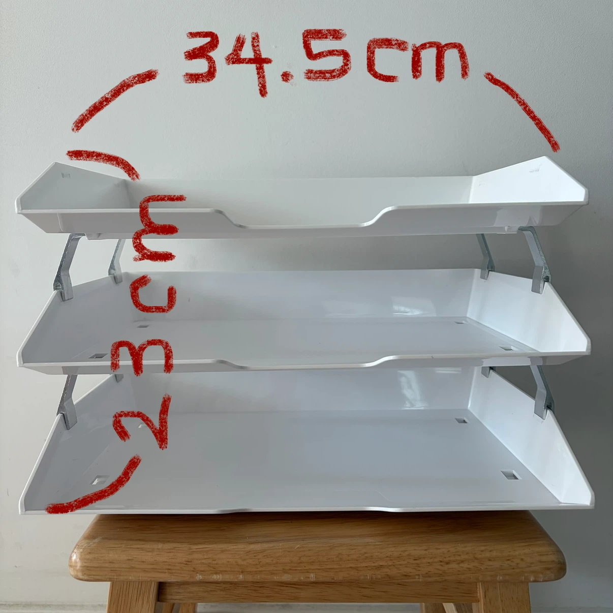 Stackable letter trays