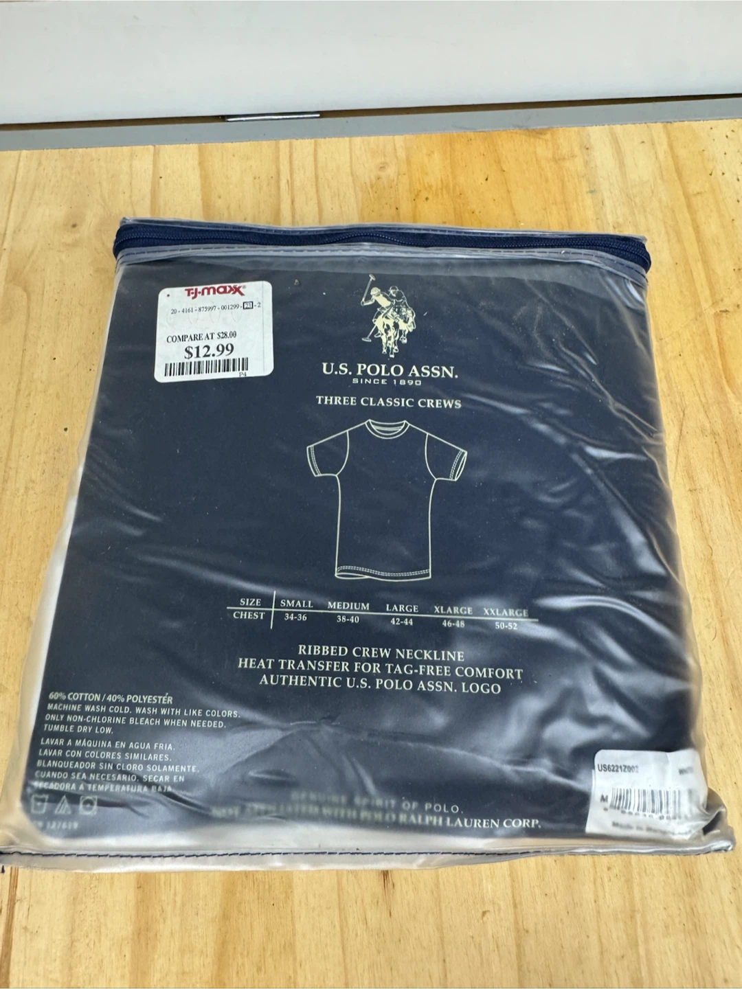 U.S. Polo Assn. Men's Classic Crew Neck T-Shirts (3-Pack) - photo 2