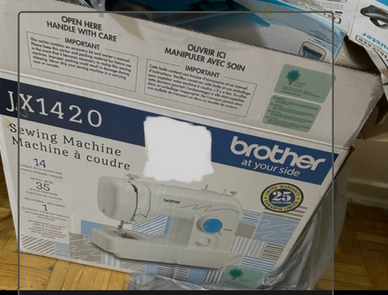 Brother JX1420 Sewing Machine - photo 3