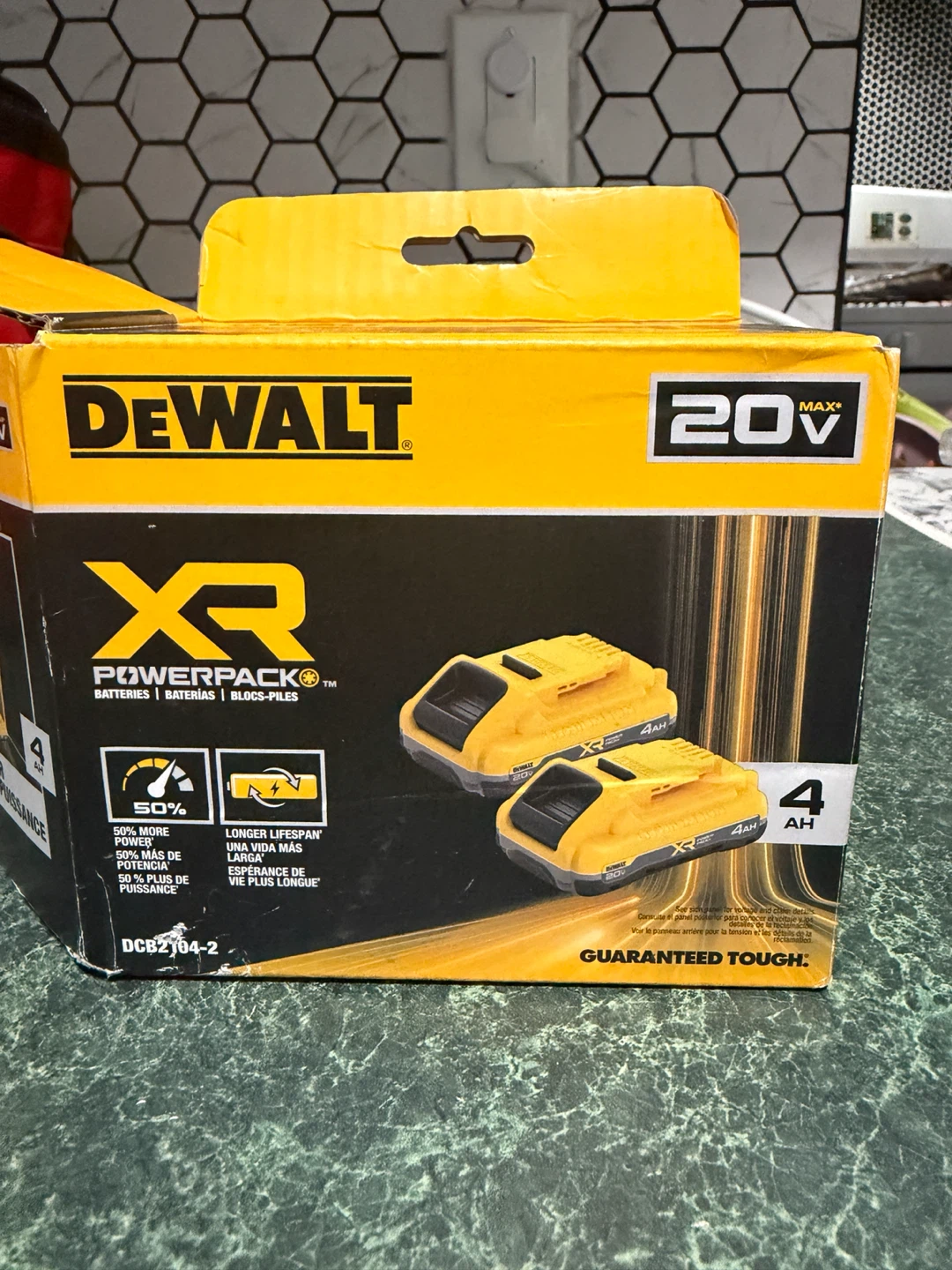 DeWalt 20V MAX XR Power Pack 4Ah Batteries (2-Pack) - photo 2