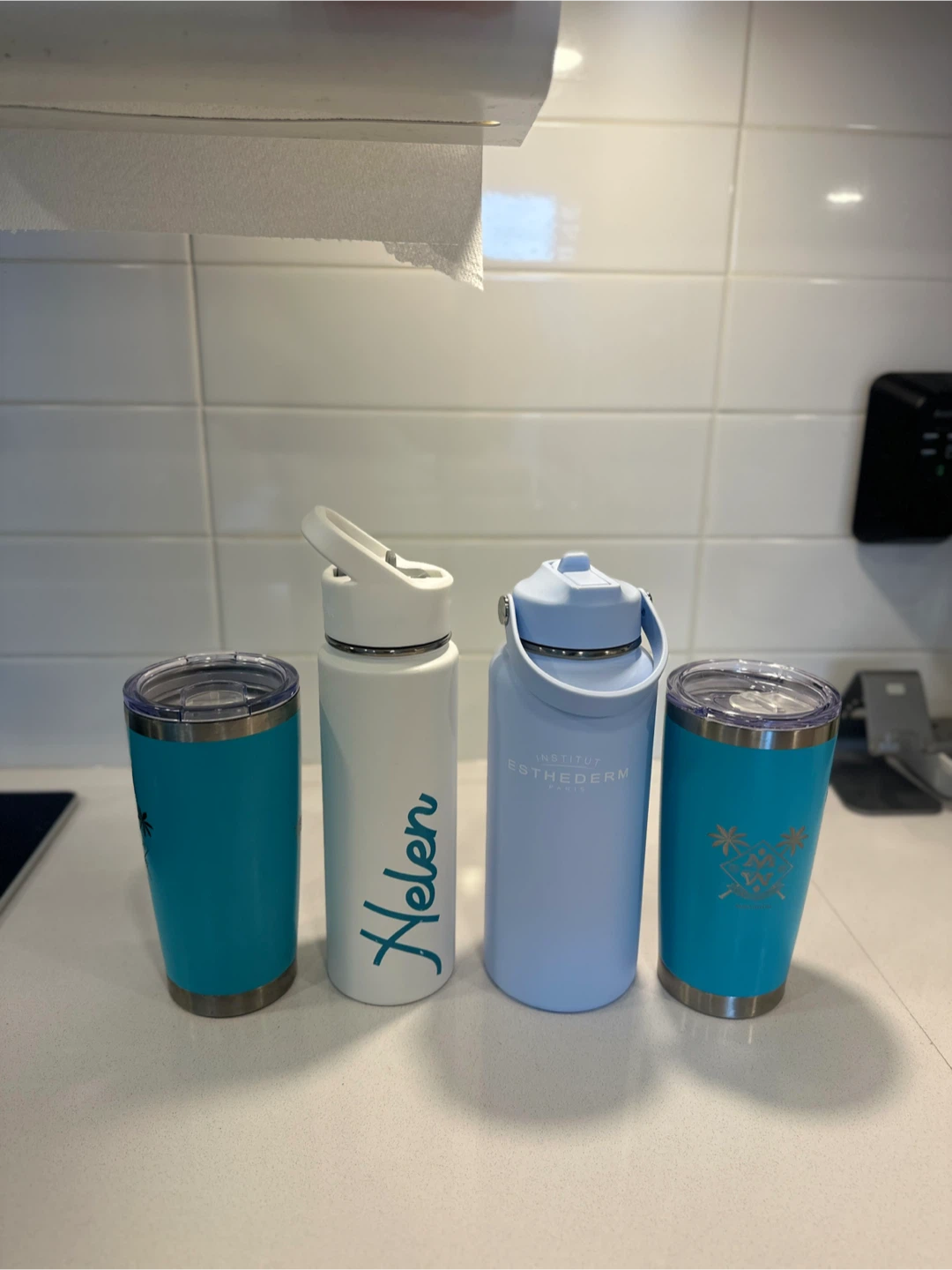 New tumbler, stainless steel insulated cup, travel mug