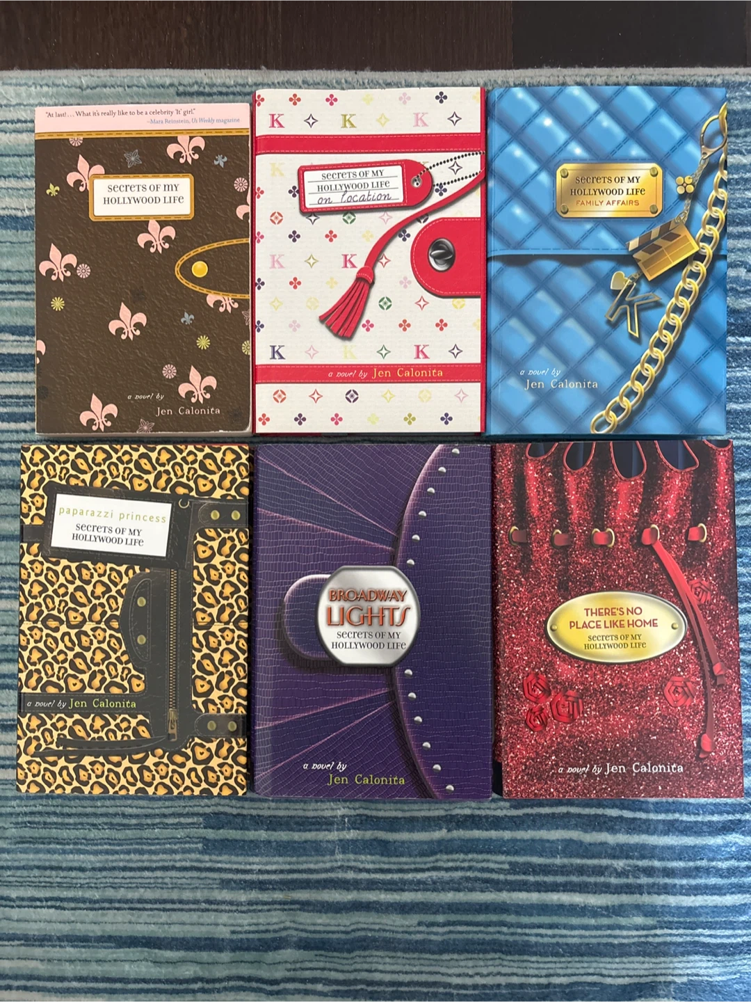 Secrets of My Hollywood Life Book Series by Jen Calonita
