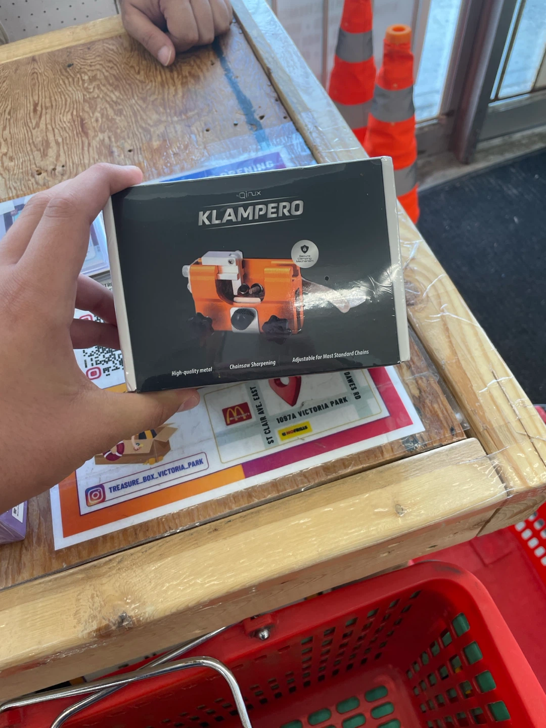 Qirux KLAMPERO Chainsaw Sharpener