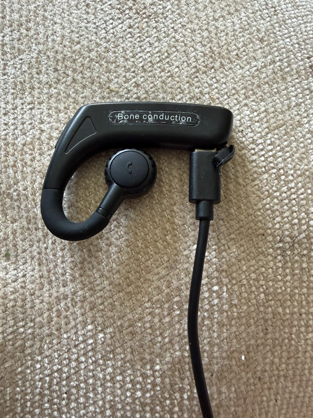 Black Bone Conduction Earbud - photo 2
