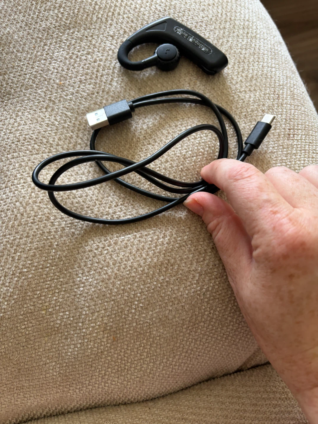 Black Bone Conduction Earbud - photo 3