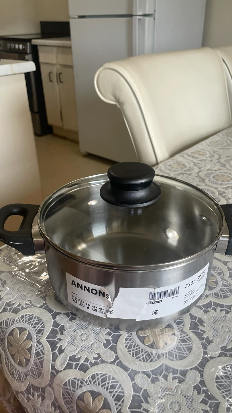 IKEA ANNONS Saucepan with Lid