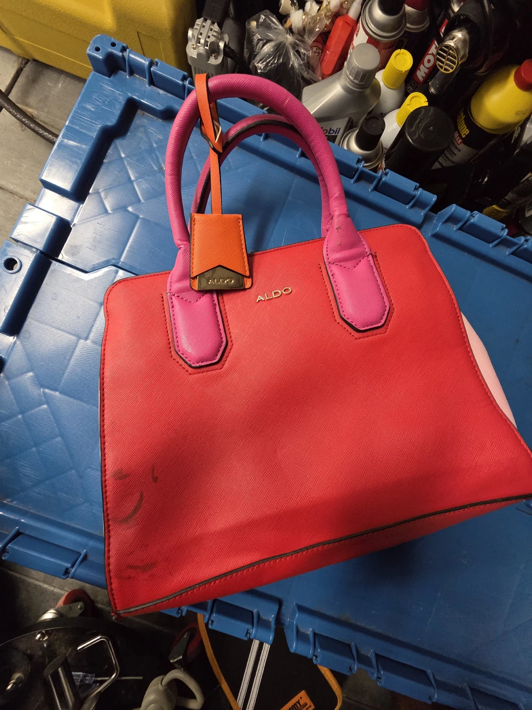 ALDO Red & Pink Handbag - photo 2