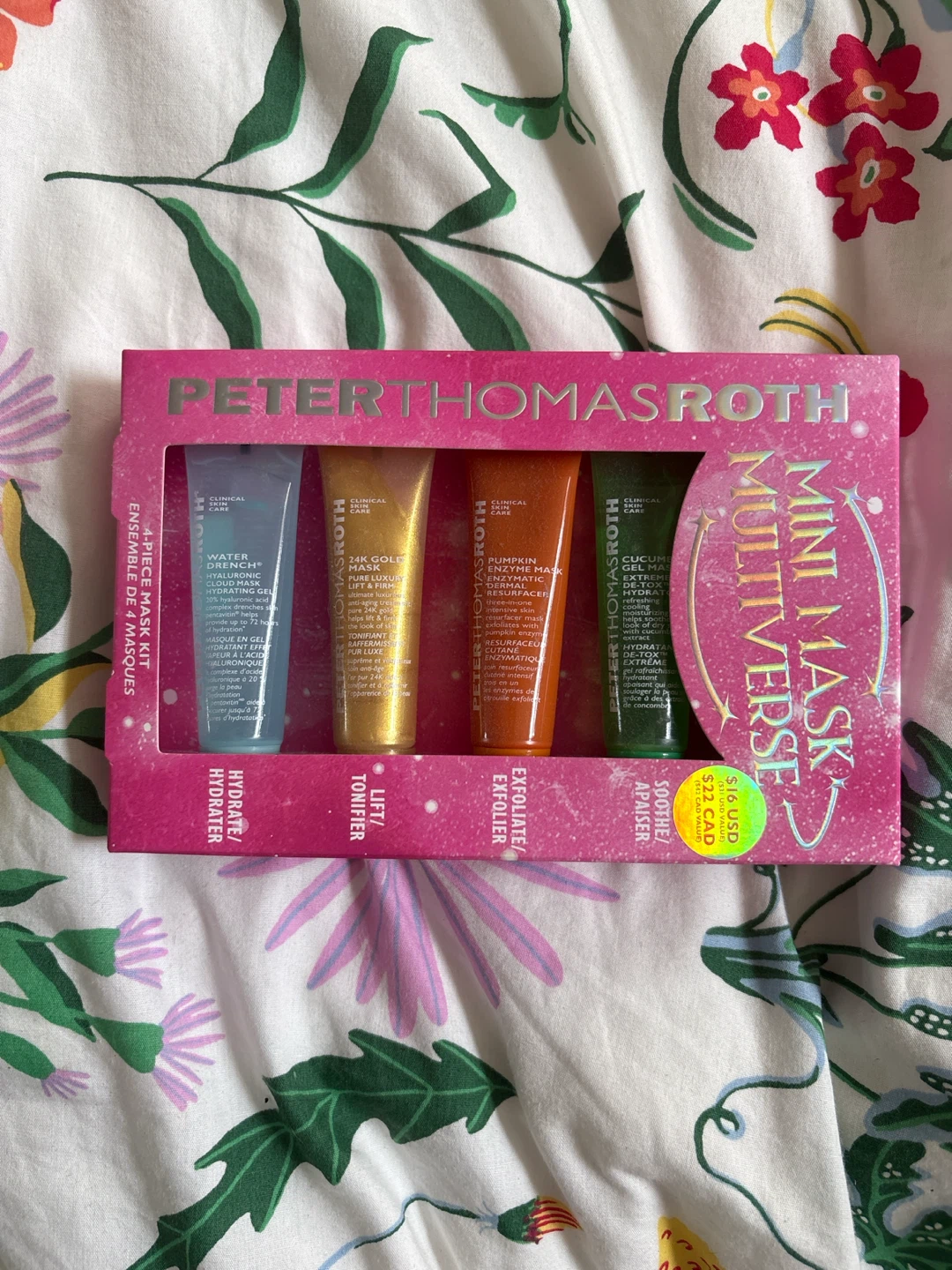 NEW Peter Thomas Roth mini mask set