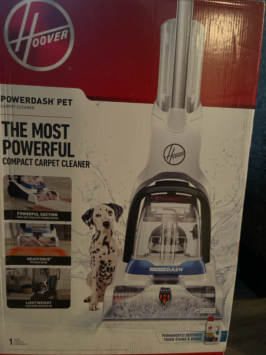 Hoover PowerDash Pet Compact Carpet Cleaner - photo 2
