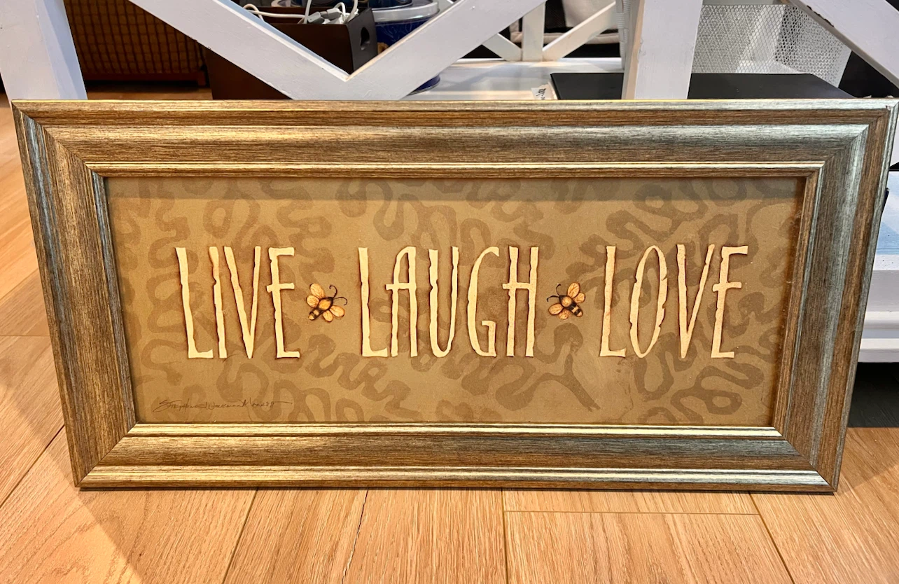 Live…Laugh….Love. Wall Decor