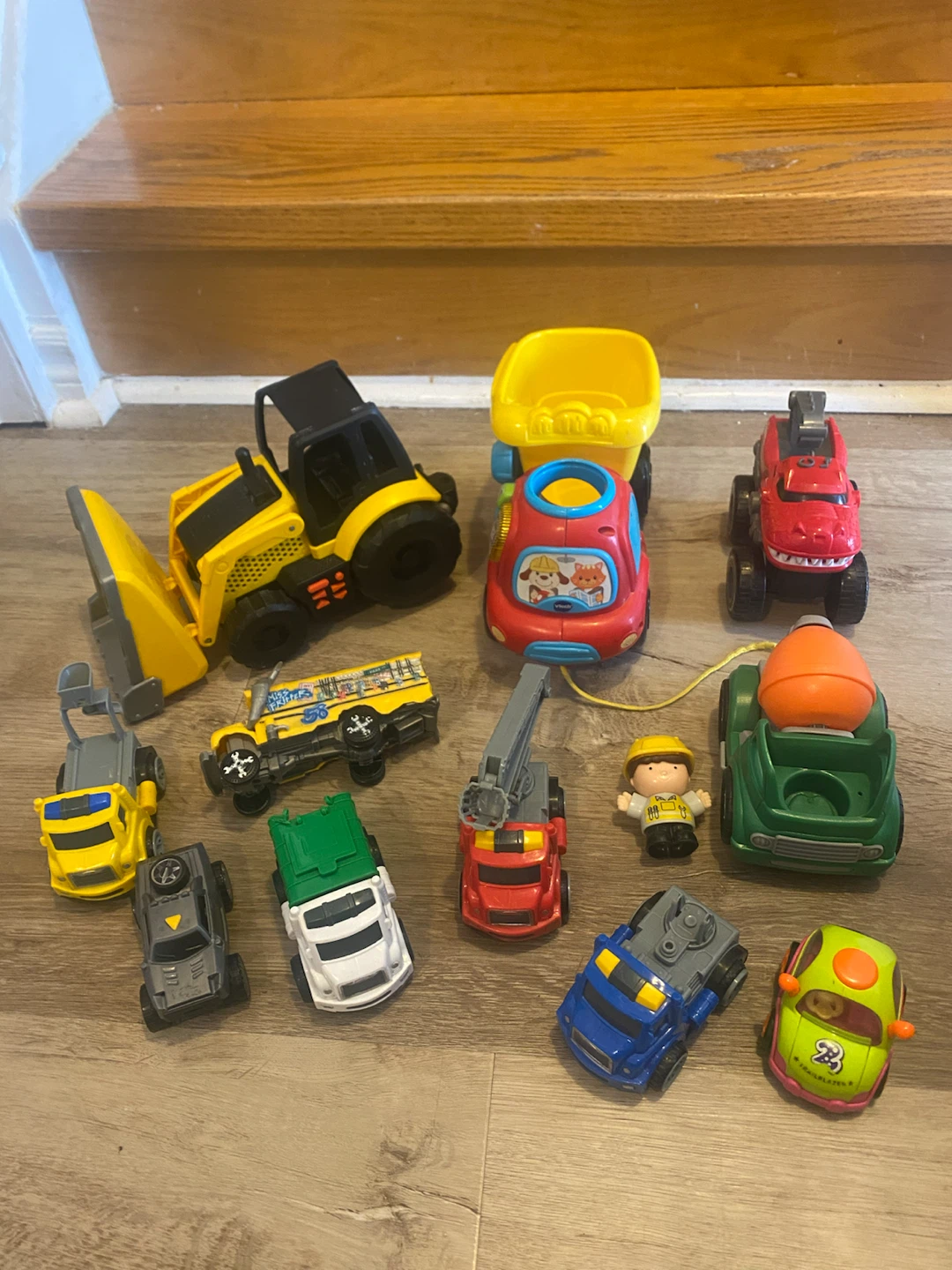 Toy trucks lot