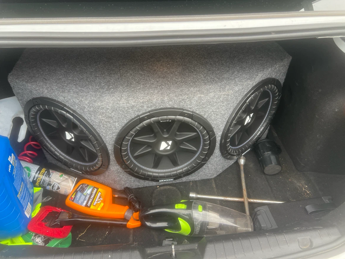 Kicker Comp Subwoofer Box 12 Inch Triple