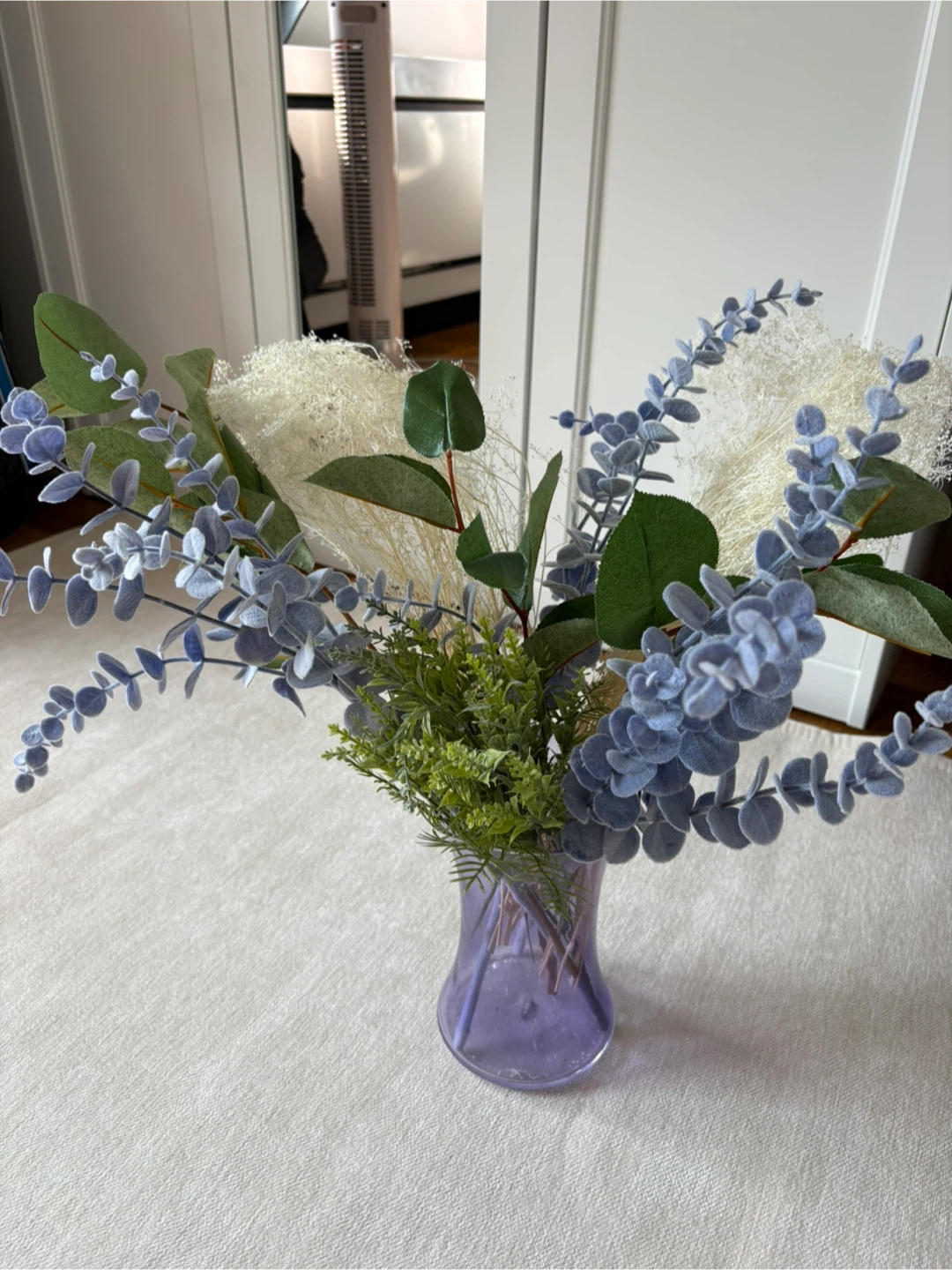 Floral Arrangement and Vase