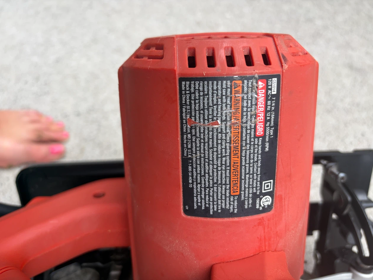 Black & Decker 7 1/4" Circular Saw - photo 2