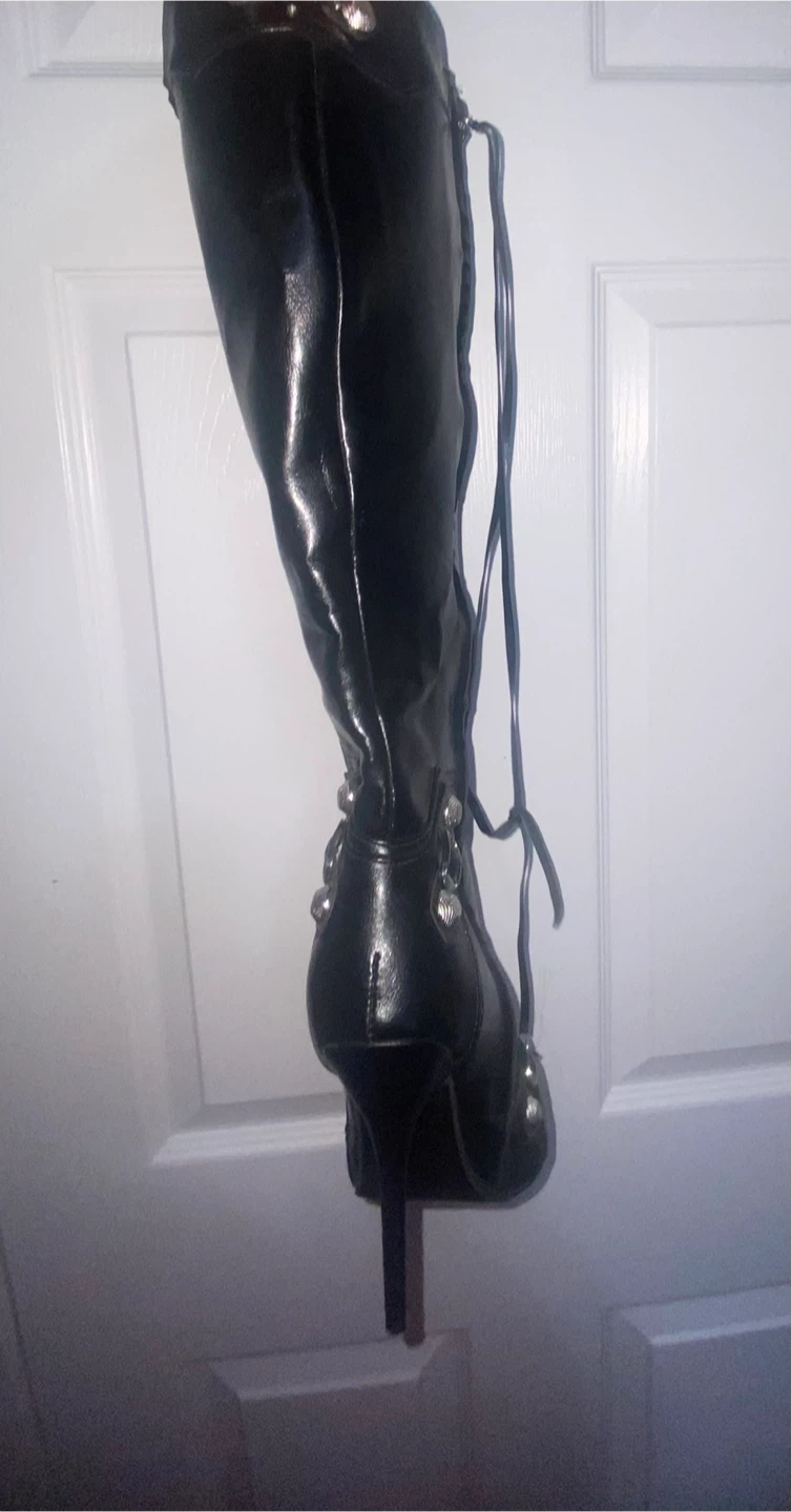 Y2K knee high boots - photo 4