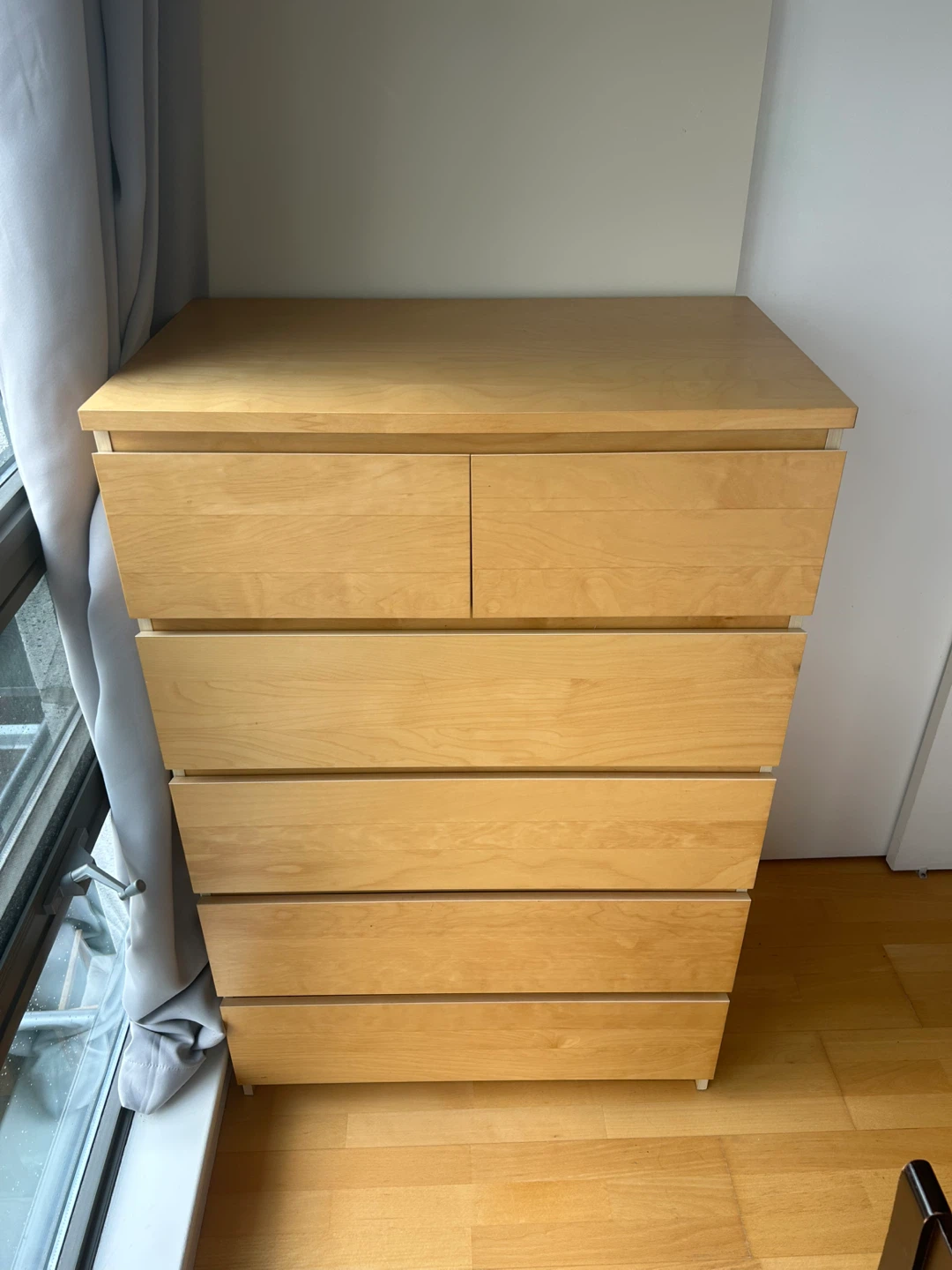 IKEA MALM 6 Drawer Dresser