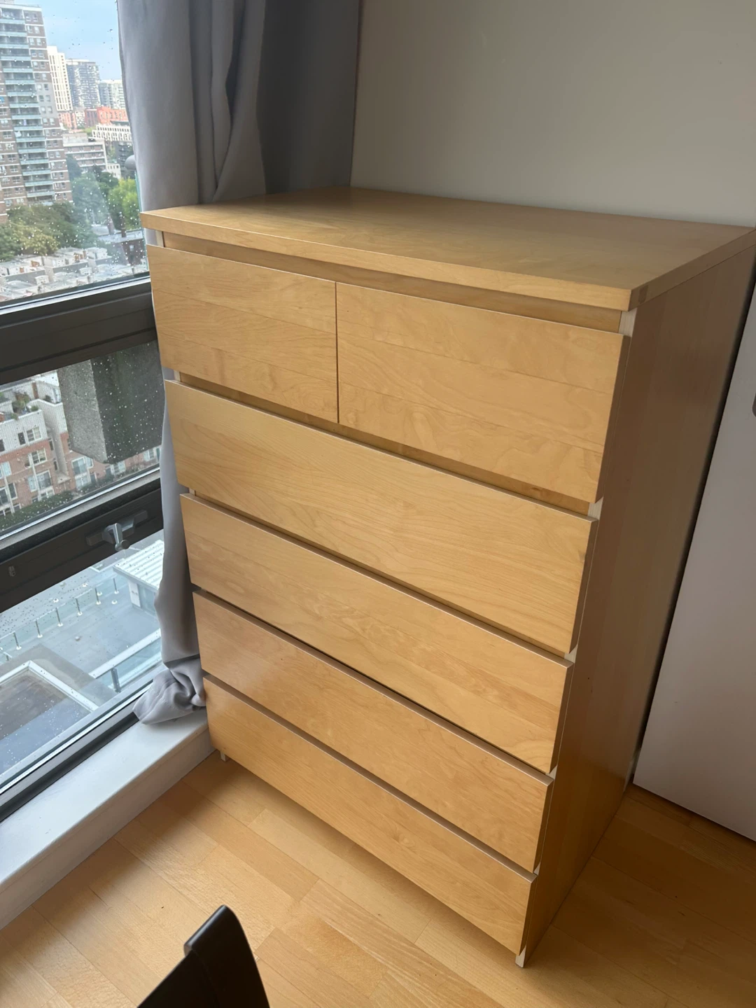 IKEA MALM 6 Drawer Dresser - photo 3