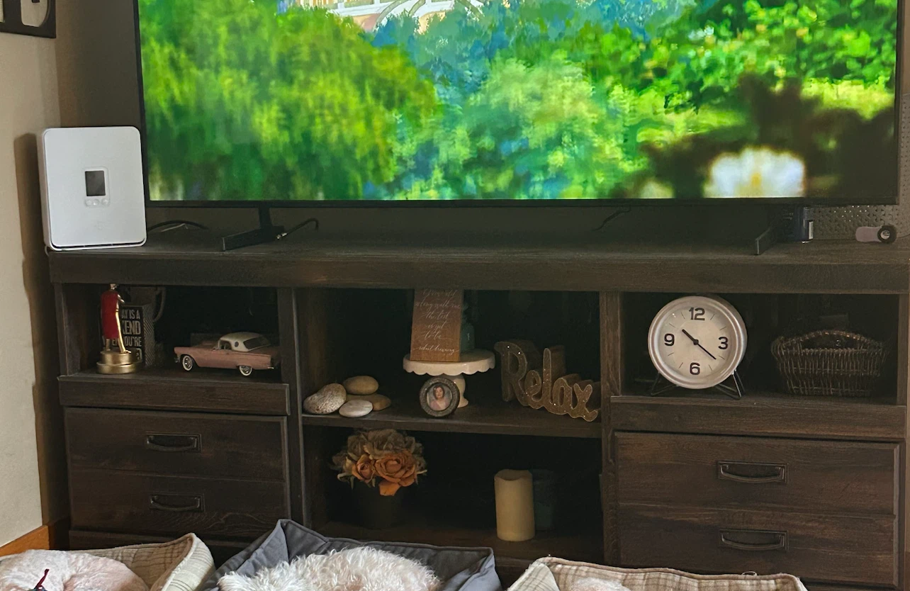 TV stand with drawers