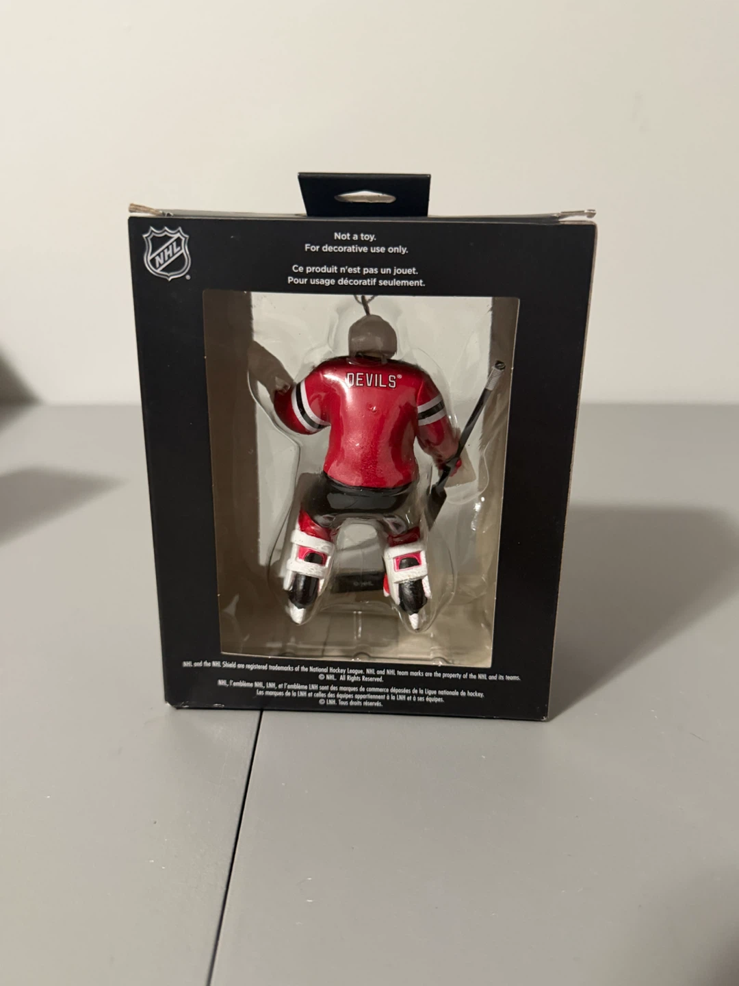 Hallmark New Jersey Devils Hockey Ornament - photo 3