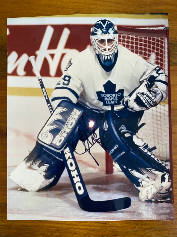 Autographed Felix Potvin Toronto Maple Leafs 8x10