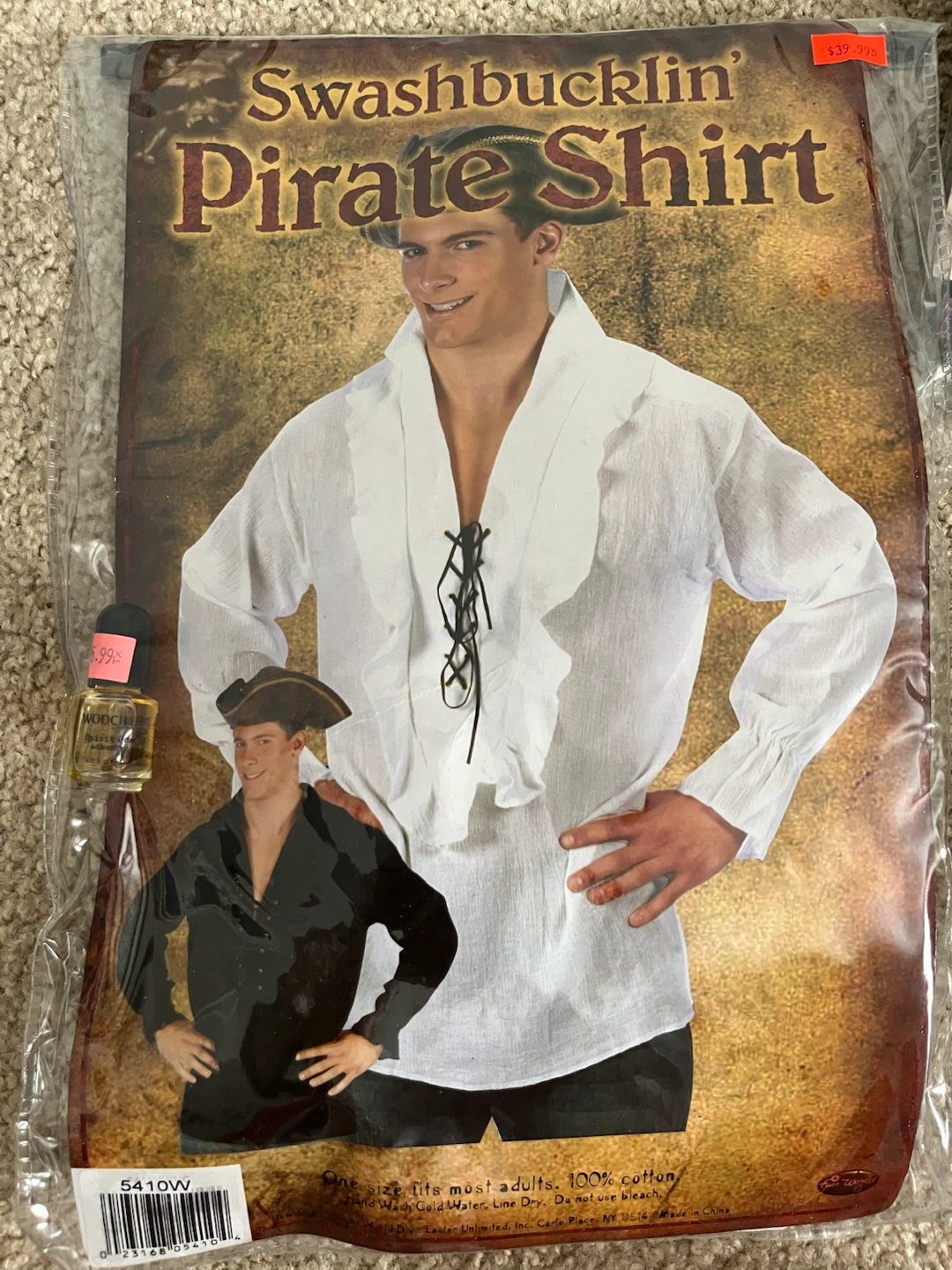 Swashbucklin' Pirate Shirt Costume