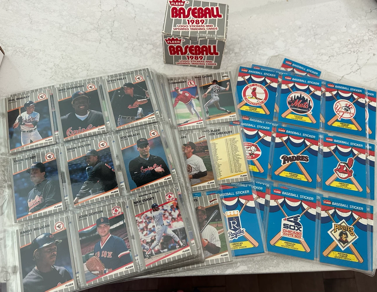1989 Fleer Baseball Complete Update Set!! MINT