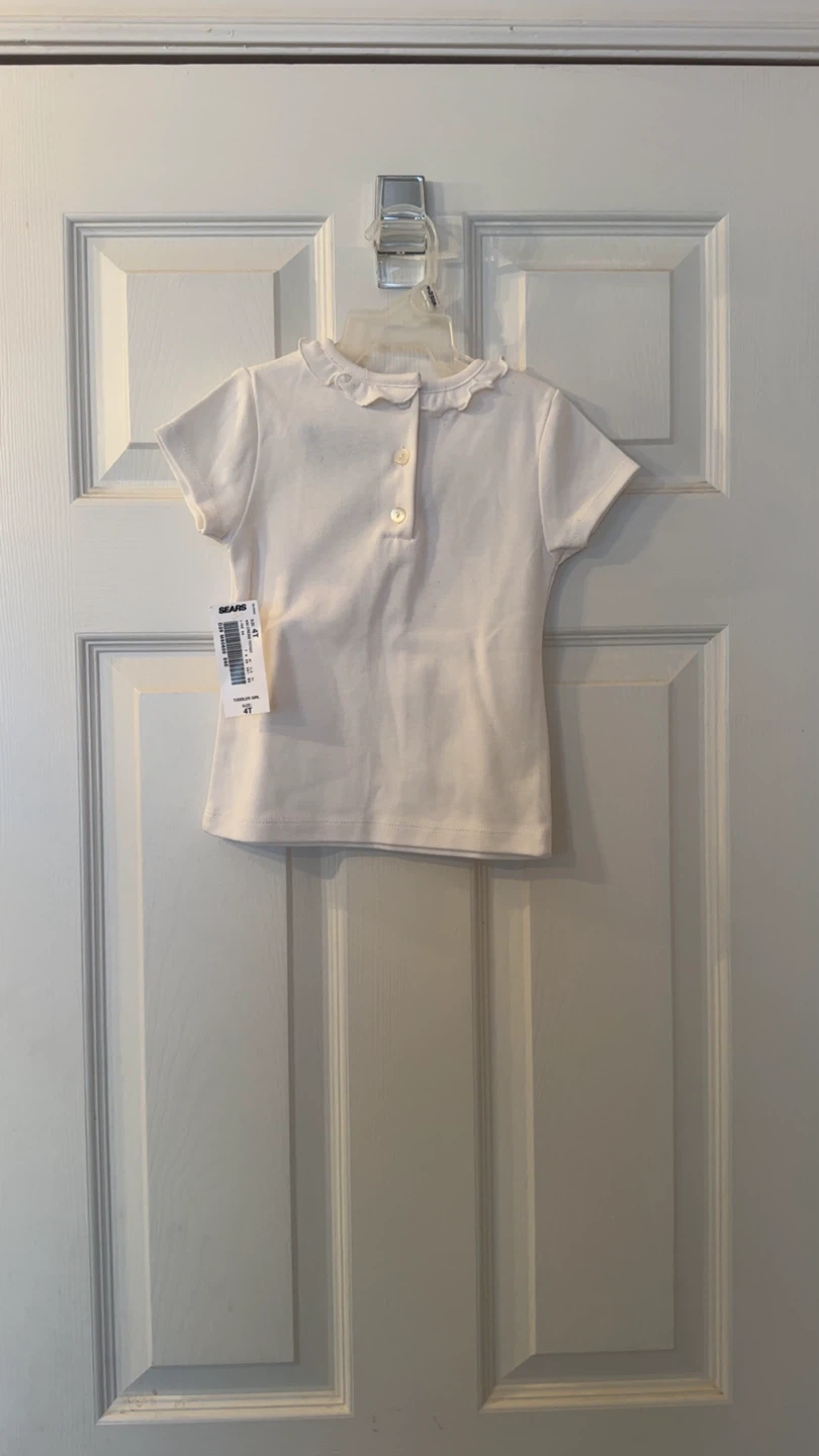 Young land White ruffle T-Shirt - photo 2