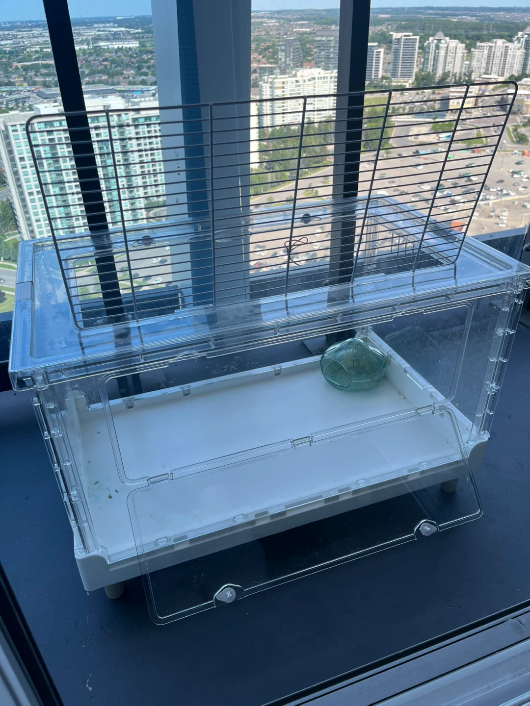 Large hamster cage + Pee box