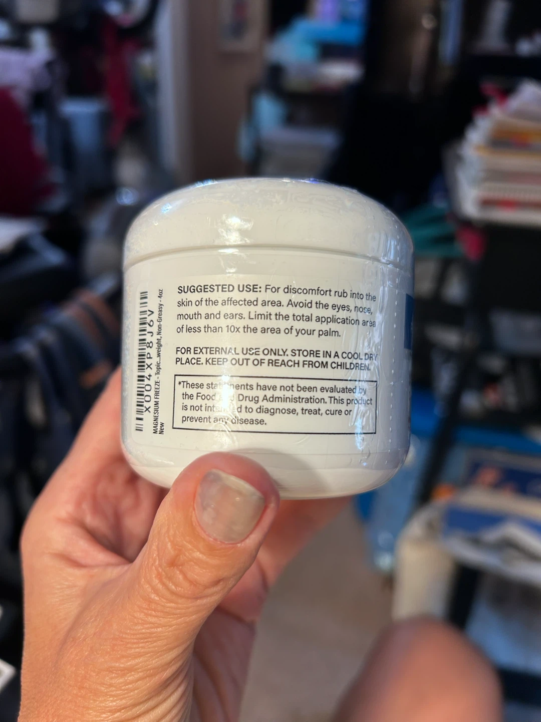 Peak Health Research Magnesium Freeze Cream 4oz - photo 2