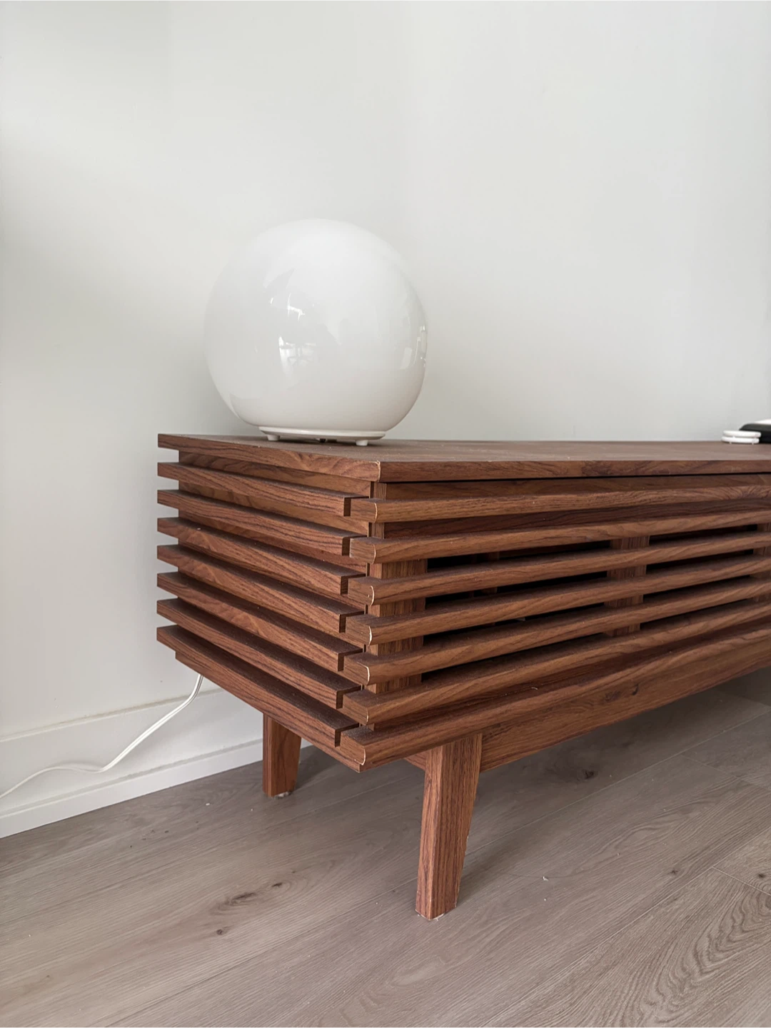 Wood tv bench 59.5” - photo 4