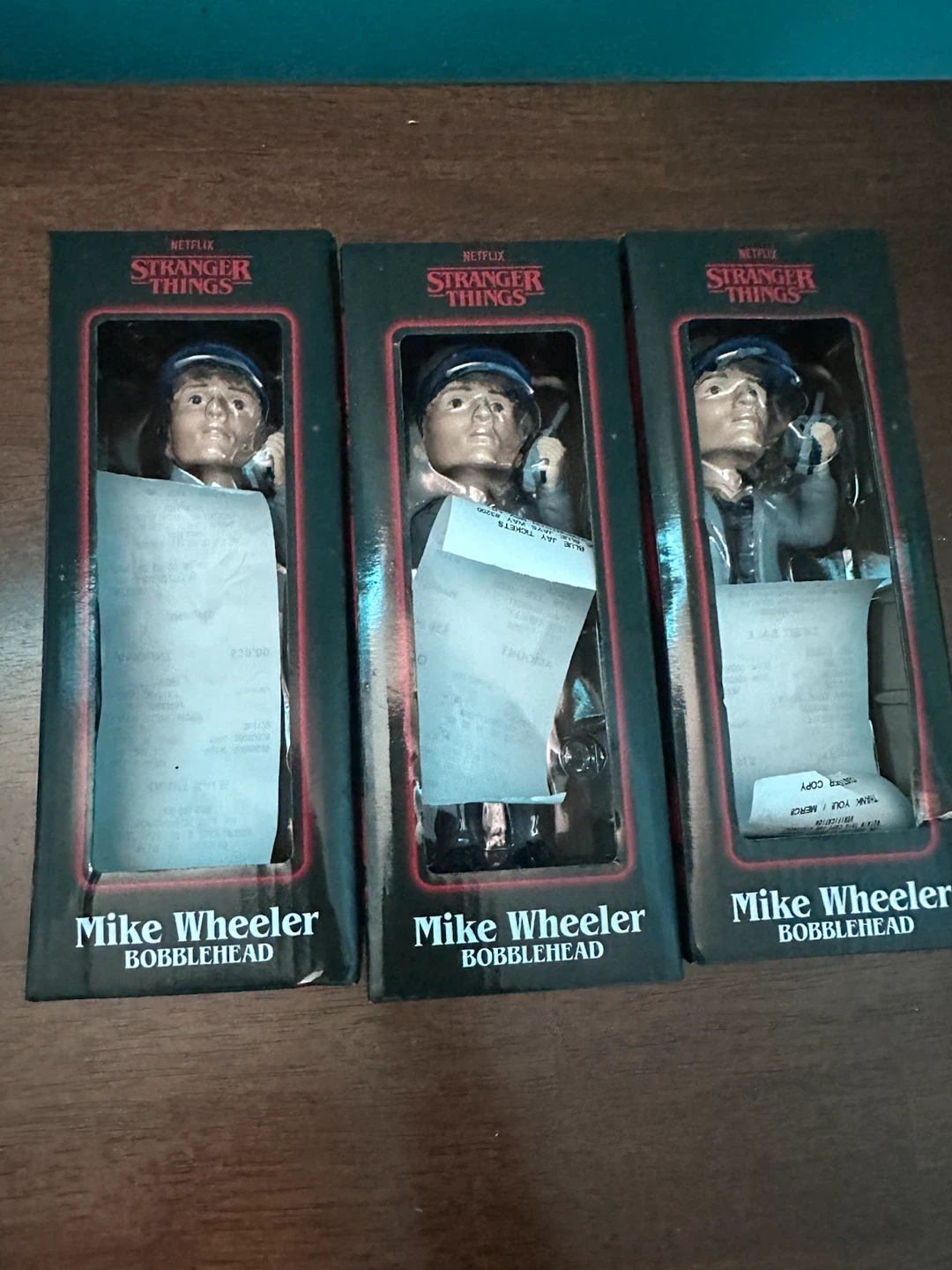 3x Stranger Things Mike Wheeler Bobbleheads - photo 2