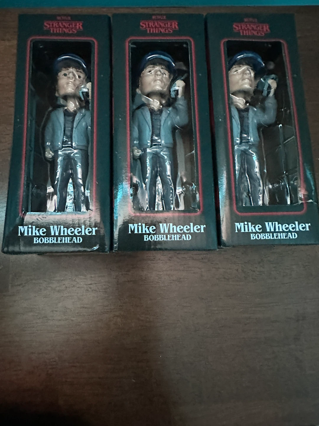 3x Stranger Things Mike Wheeler Bobbleheads - photo 4