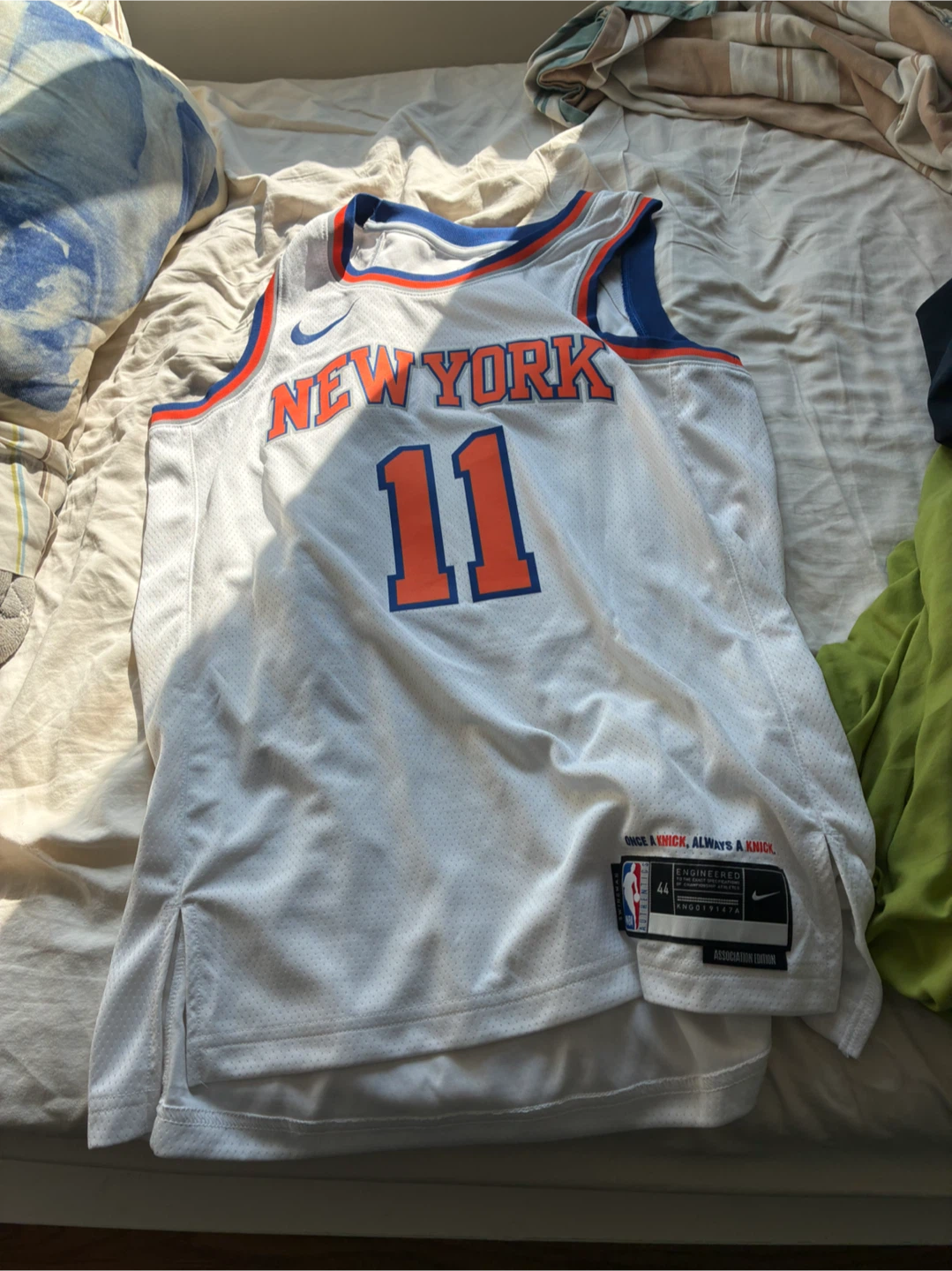 New York Knicks Brunson #11 Jersey Size 44 - photo 2