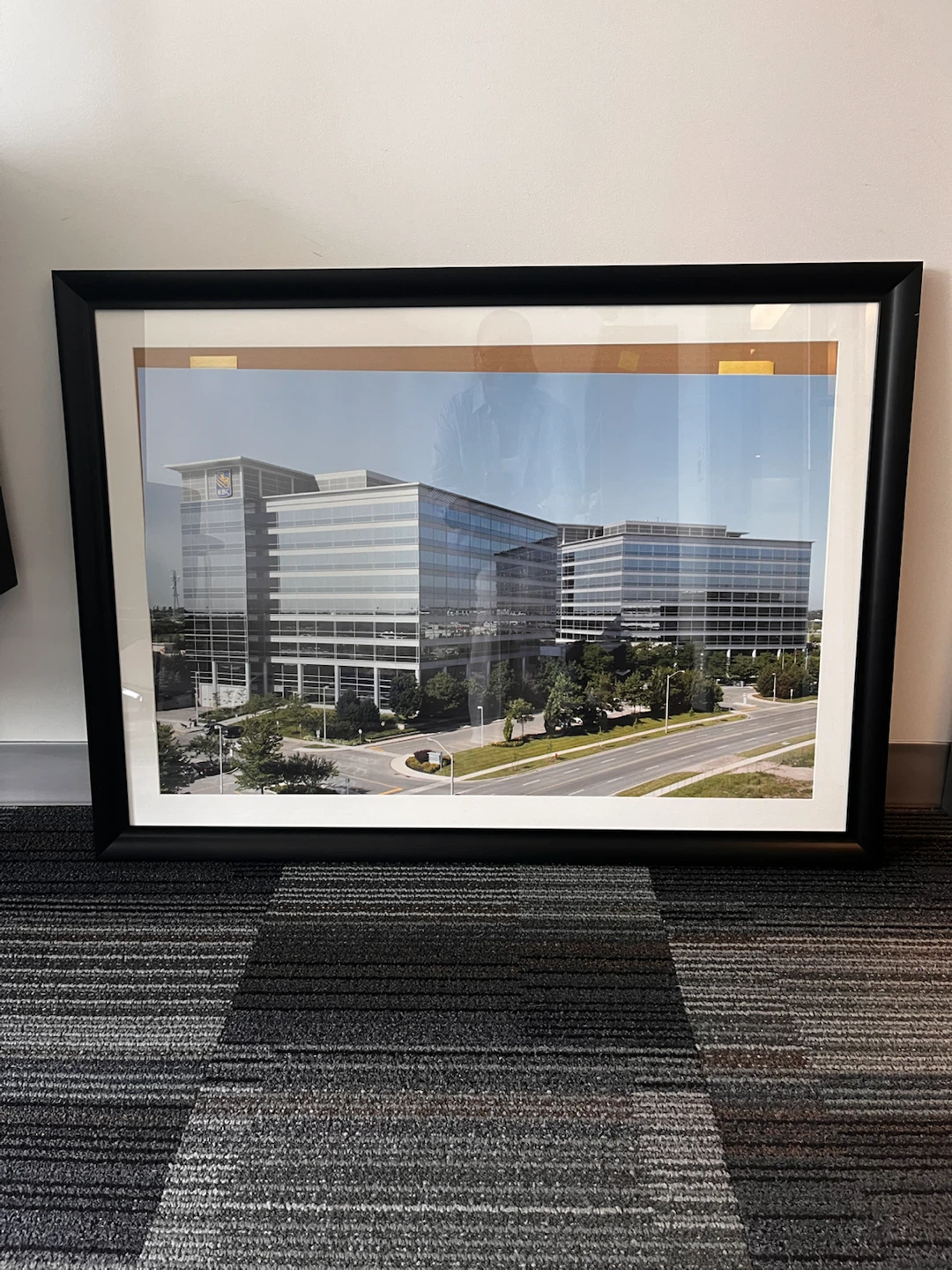 2 Large Black Frames