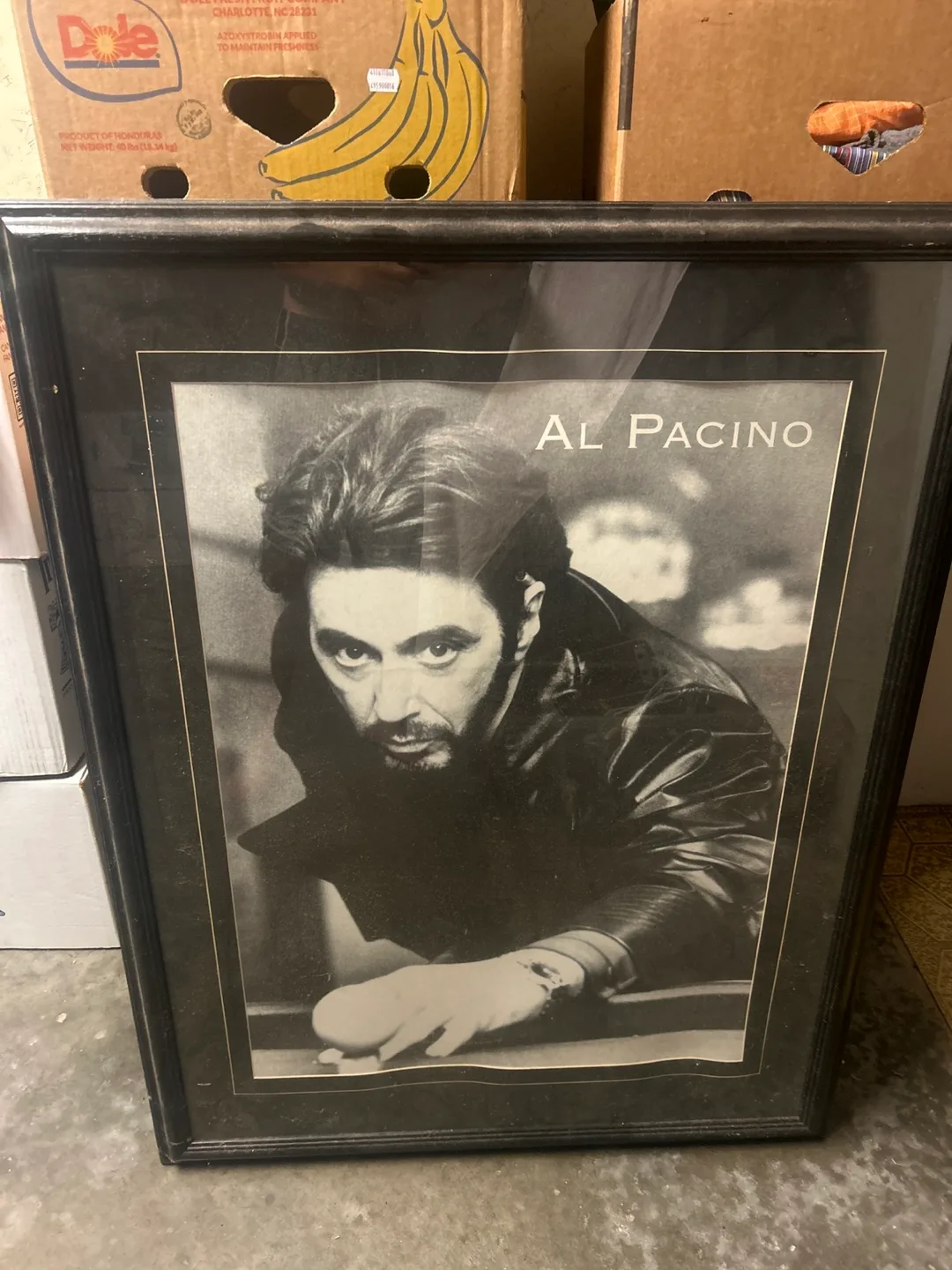 Framed Al Pacino Photo