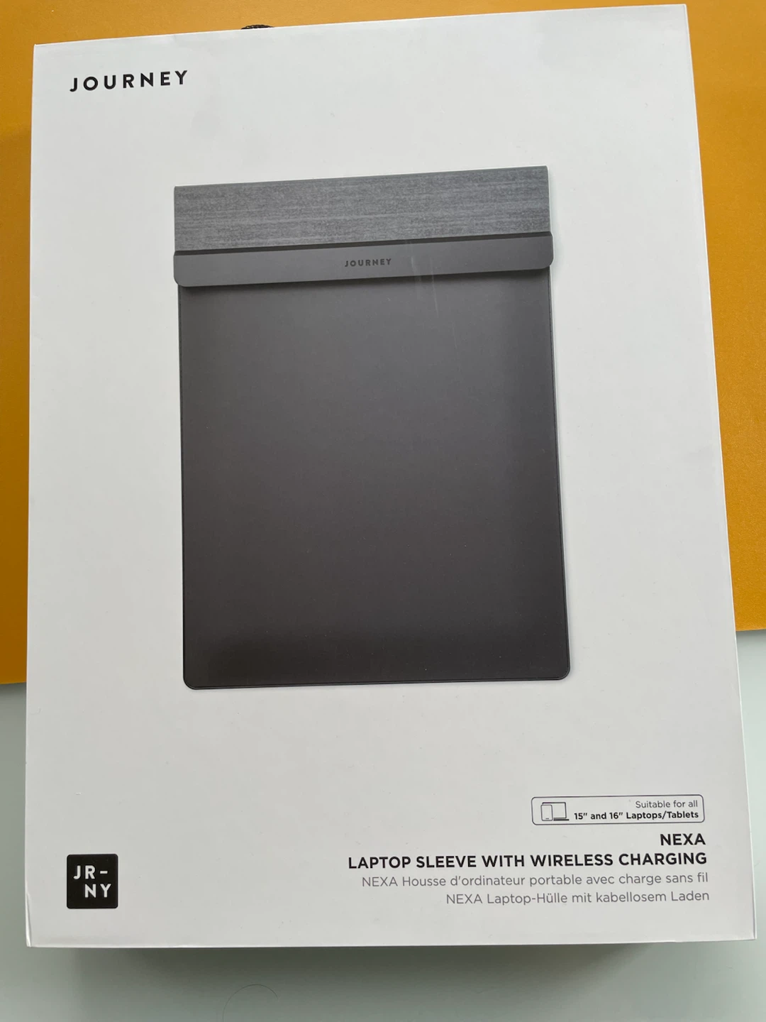 Laptop Sleeve with Wireless Charging for 15" & 16" Laptops