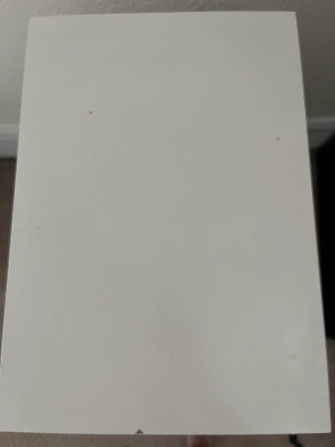 White and Wood Rolling Storage Cabinet - photo 2